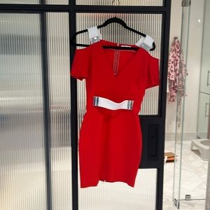Stretch fabric sophisticated Mugler
